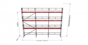 Byggställning fasad | Lift & Maskin AB